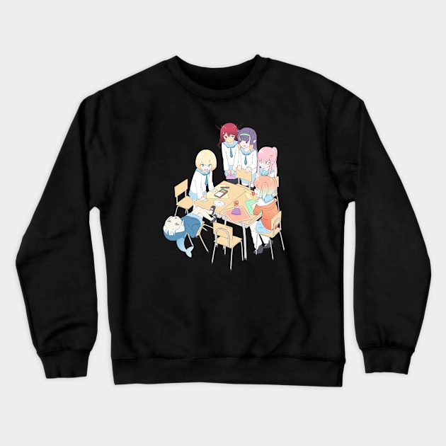 holoMyth and IRyS Crewneck Sweatshirt by Ghazinagato